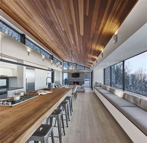 20 Wooden Ceilings That Add A Sense Of Warmth To The Interior | Chalet ...