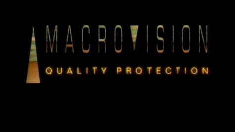 Macrovision Quality Protection (1997-2007) Logo Remake - YouTube