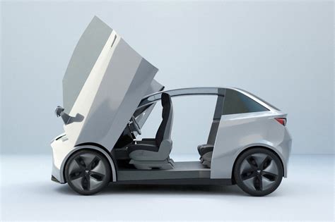 What if Tesla made a compact electric microcar? - Yanko Design