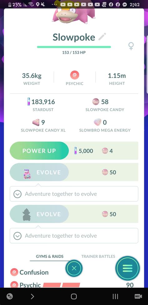 How do I evolve this slowbro? : r/TheSilphRoad