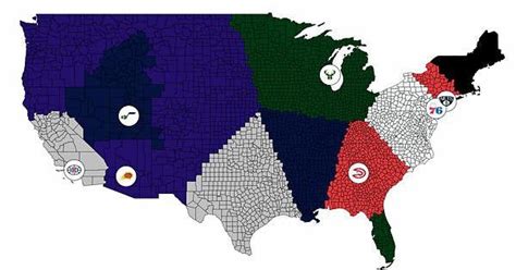 Playoff Imperialism Map (pt. 9) : nba