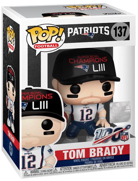 Tom Brady Funko POP! Football NFL New England Patriots Super Bowl LIII ...