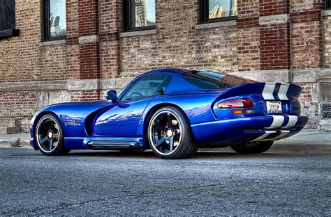 1920x1080px | free download | HD wallpaper: blue Dodge Viper coupe ...