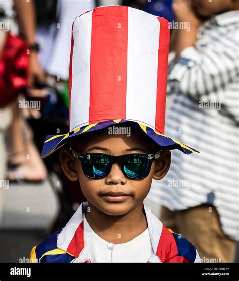Putrajaya, Malaysia. 31st August, 2018. Malaysia Independence Day celebration at Putrajaya on ...