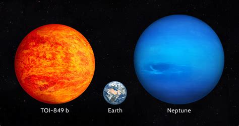 Exoplanets - TOI-849 b (The Molten Cannonball) by JaySimons on DeviantArt