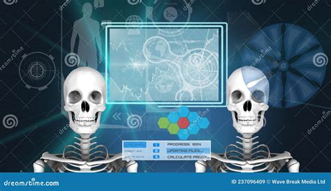 Two Human Skeleton Models and Digital Interface with Medical Data ...