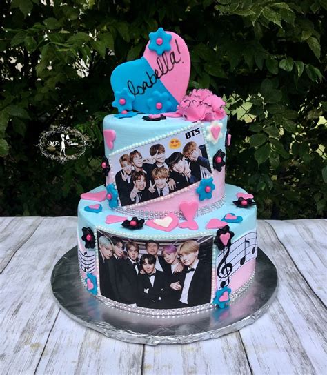 BTS themed birthday cake! | Bts cake, Cute birthday cakes, Cake designs birthday