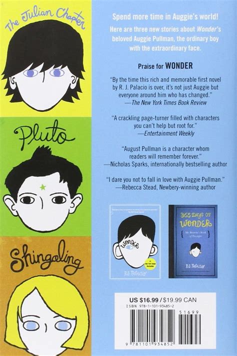 Book Report On Wonder Auggie & Me Three Wonder Stories Palacio R J in ...