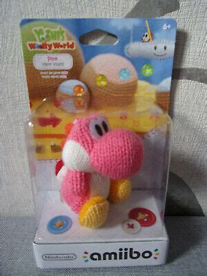 Amiibo Yoshi's Woolly World Pink Yarn Yoshi (Pink Wool-Yoshi) - NEW ...