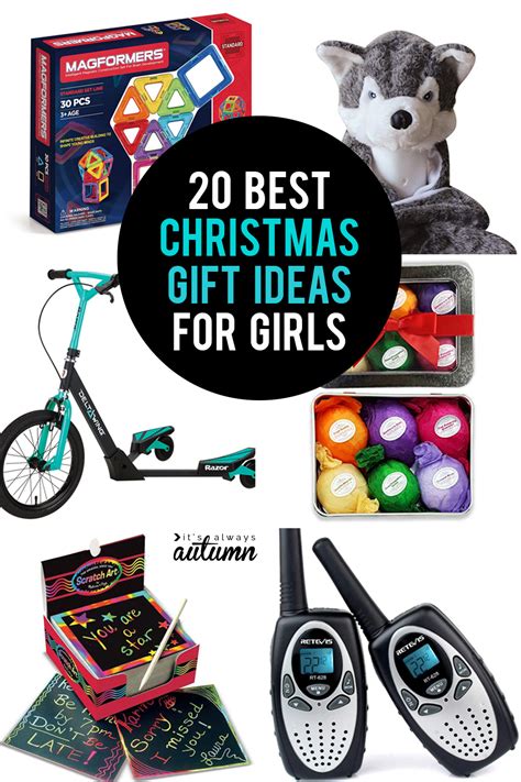 The 20 best Christmas gifts for girls! - It's Always Autumn