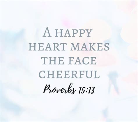 A joyful heart | Verses about joy, Scripture quotes, Proverbs