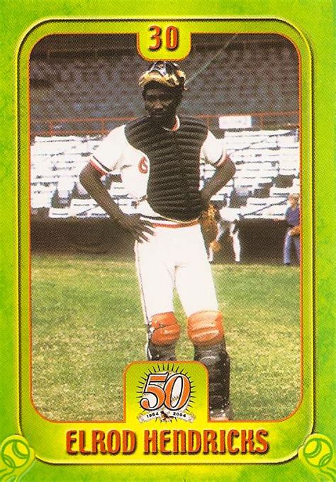 Orioles Card "O" the Day: Elrod Hendricks, 2004 Maryland Lottery #30