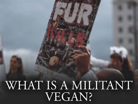 Militant Vegan: Definition, Examples, & What It Really Means - I Am Going Vegan