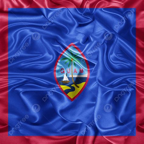 Waves 3d Vector, Guam Flag Illustration Vector Waving 3d Fiber, Guam ...