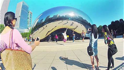 The Selfie Bean - Chicago, Illinois at Millennium Park - YouTube