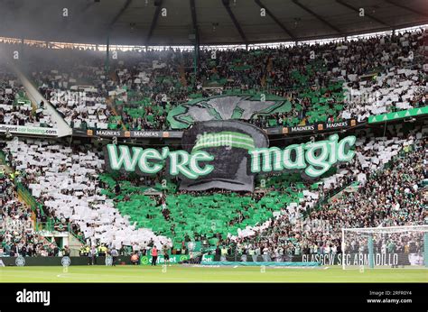 Celtic park glasgow tifo hi-res stock photography and images - Alamy