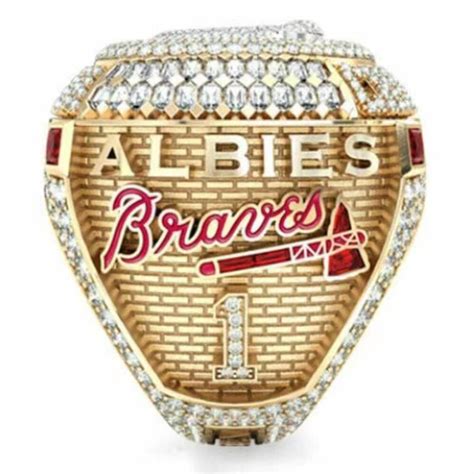 Atlanta Braves World Series Ring for Sale. Buy 2021 Braves Ring - Championship Rings for Sale ...