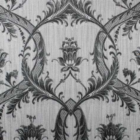 Milano Damask Glitter Wallpaper Silver Black - Damask Wallpaper Black And Silver (#7159) - HD ...