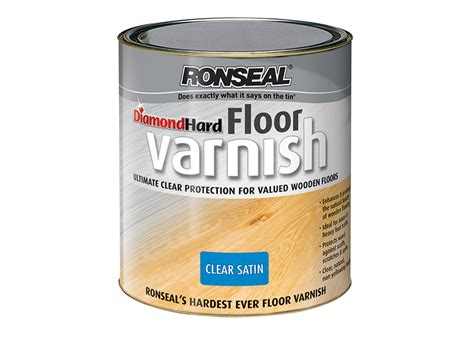 RSLDHFVS25L | Ronseal Diamond Hard Floor Varnish Satin 2.5 litre - S10 Supplies