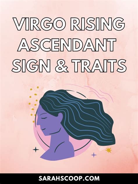 Virgo Rising Ascendant Sign And Traits | Sarah Scoop