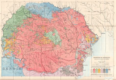 Romania reflected in ethnic maps - Pangea