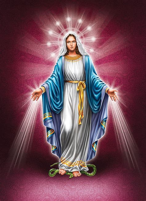 Nossa Sra. das Graças | Mother mary images, Virgin mary art, Blessed mother mary