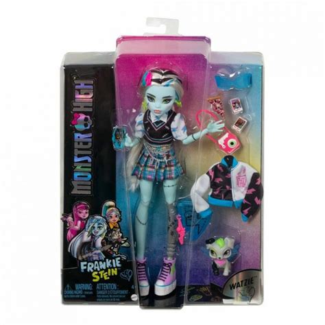 Buy Monster High 2022 Frankie Stein doll| Monster High Dolls UK | Frankie Stein | Bentzens