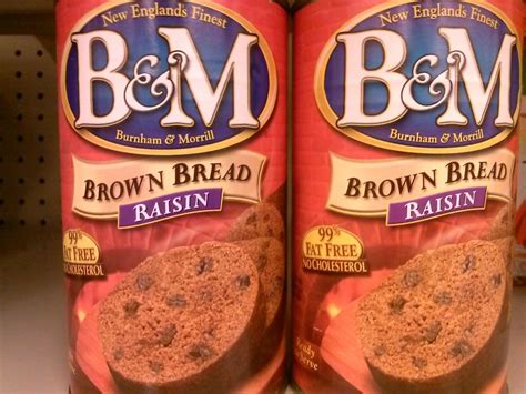 2 Cans B&M BREAD BROWN RAISIN, 16 OZ ea (This is sooooo cool) | Foods with gluten, Raisin, Brown ...