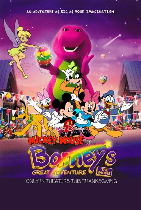 Mickey Mouse and Barney's Great Adventure: The Movie | Idea Wiki | Fandom