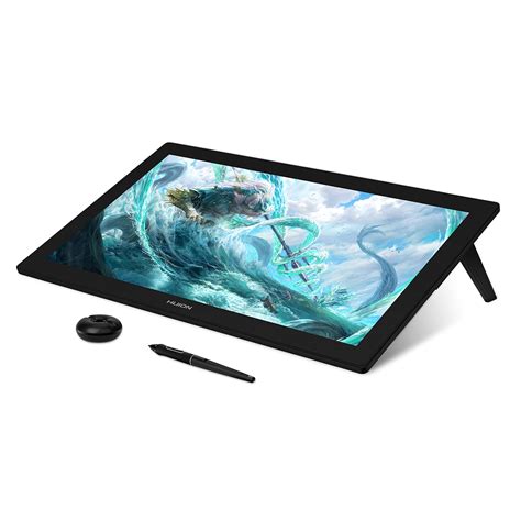 2020 HUION KAMVAS 22 Plus Graphics Drawing Tablet with Full-Laminated ...