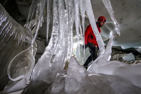 A Stunning Look at the Hidden Mysteries of Glacier Caves - The New York Times