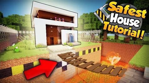 Minecraft: Safest Modern Redstone House Tutorial - How to Build a House in Minecraft https ...