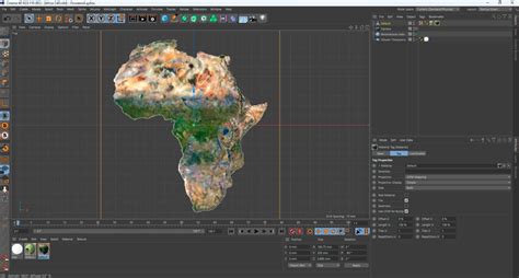 Buy high-quality Africa 3D Model Terrain for 3D Design and Art