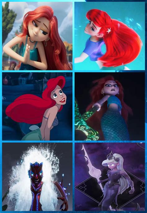 Redheaded Mermaids Collage by Frie-Ice on DeviantArt