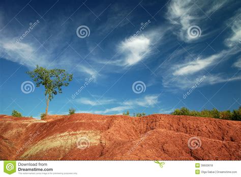 Cheltenham Badlands, Ontario, Canada Royalty-Free Stock Photography ...