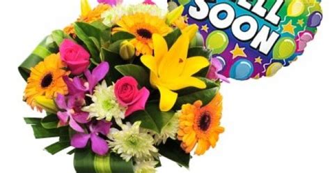 Get well and speedy recovery flowers, send a bright color of flowers to her on the difficult time