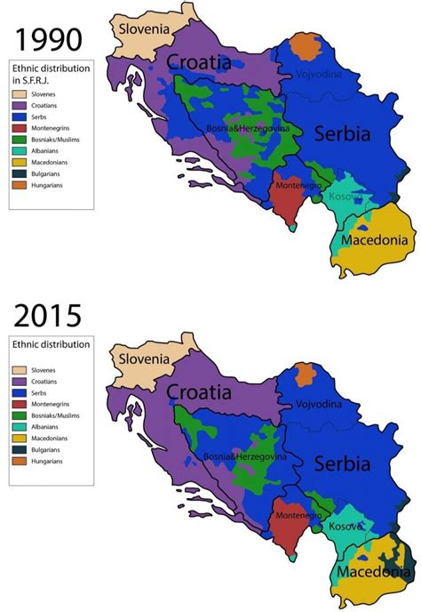 Disintegration of Yugoslavia - Vivid Maps