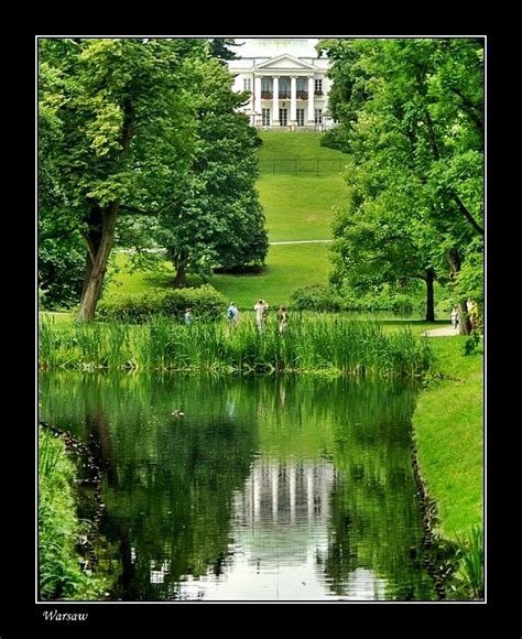 Belweder Palace, view from Lazienki Park, Warsaw, Mazowieckie, Poland. | Warsaw, Warsaw poland ...