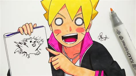 Adult Boruto Sword Drawing