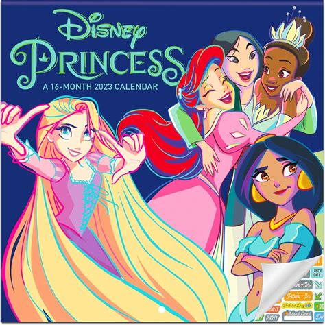 Buy Disney Princess Calendar 2023 -- Deluxe 2023 Disney Princess Wall ...