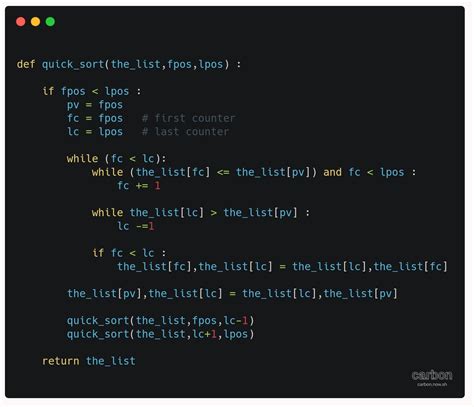 Python: Sorting Algorithm (1.Quick Sort) | Ali's Photography Space...