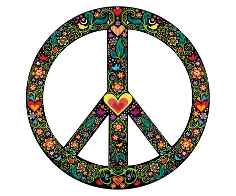 Peace symbol PNG transparent image download, size: 1772x1476px