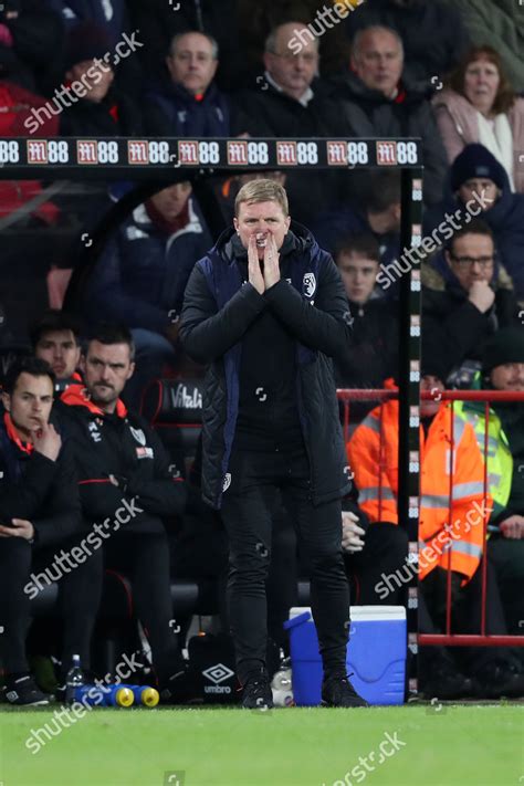 Eddie Howe Manager Bournemouth Editorial Stock Photo - Stock Image ...