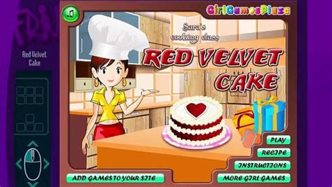 ♥ FRIV GAMES - Red Velvet Cake - Cooking Game for Kids&影片 Dailymotion