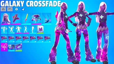 *NEW* GALAXY CROSSFADE Fortnite Skin! (Hazy Dreambeats) - YouTube