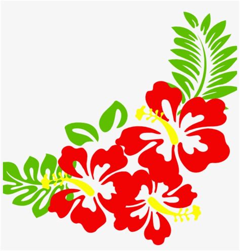 Hawaiian Flower Clip Art Borders | Best Flower Site