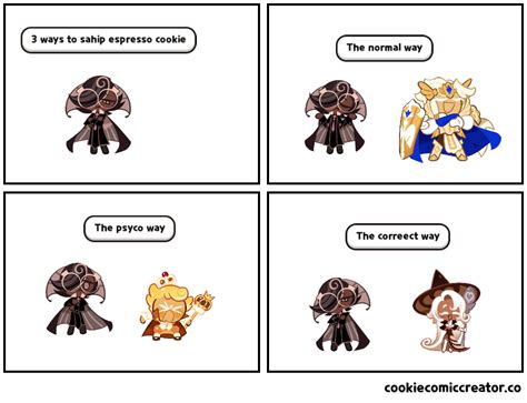 cookie run comics issue 047# 3 way to sahip espresso cookie : r/Cookierun