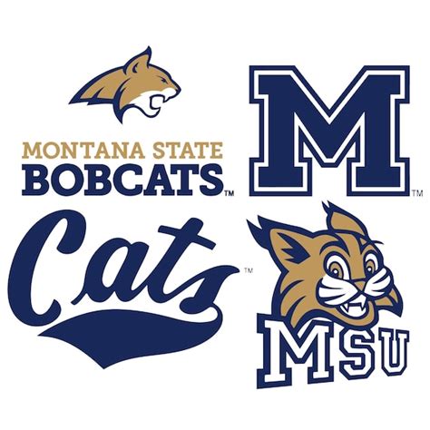 Montana State Bobcats SVG PNG JPEG - Etsy