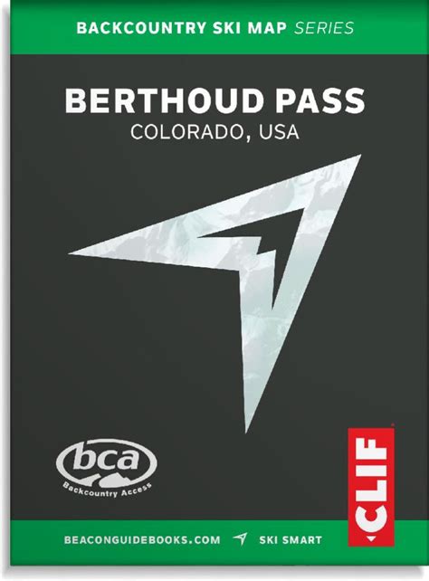 Backcountry Ski Map: Berthoud Pass, Colorado