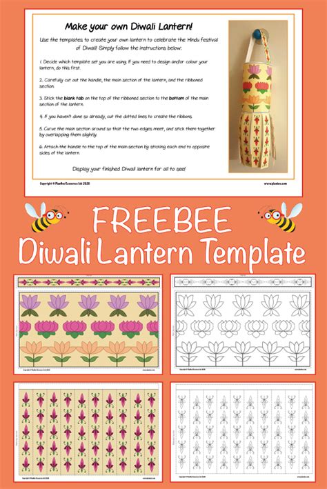 Diwali Lantern Template | Diwali lantern, Lantern template, Diwali